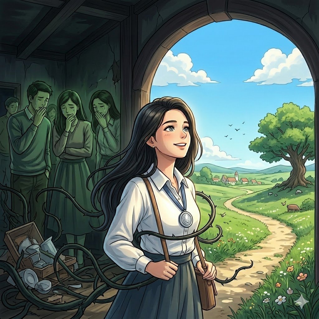 MeLan Kholi realises that she is not the curse and that she needs to believe in herself.