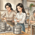 60+ age Dad Acts like a Child, while the Wife has to earn and do the Dishes.